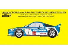 Transkit – Lancia 037 „Pioneer“ - Rallye Ypres 1983 - Andruet / Sappey 1/24